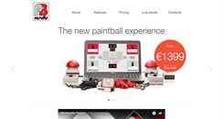 Desktop Screenshot of paintballresults.com